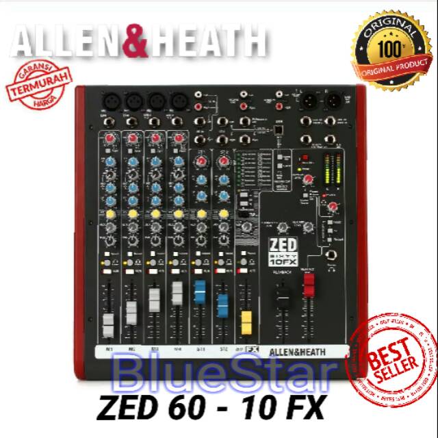 Mixer Allen Heath ZED 60 - 10 FX Original