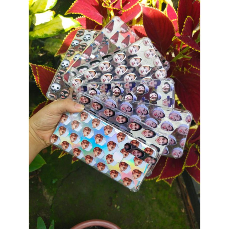 CASE CUSTOM PATTERN HEAD/ CASE CROP WAJAH