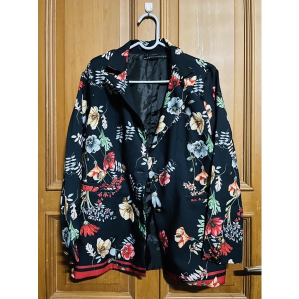 Flower Blazer Bunga ala Zara