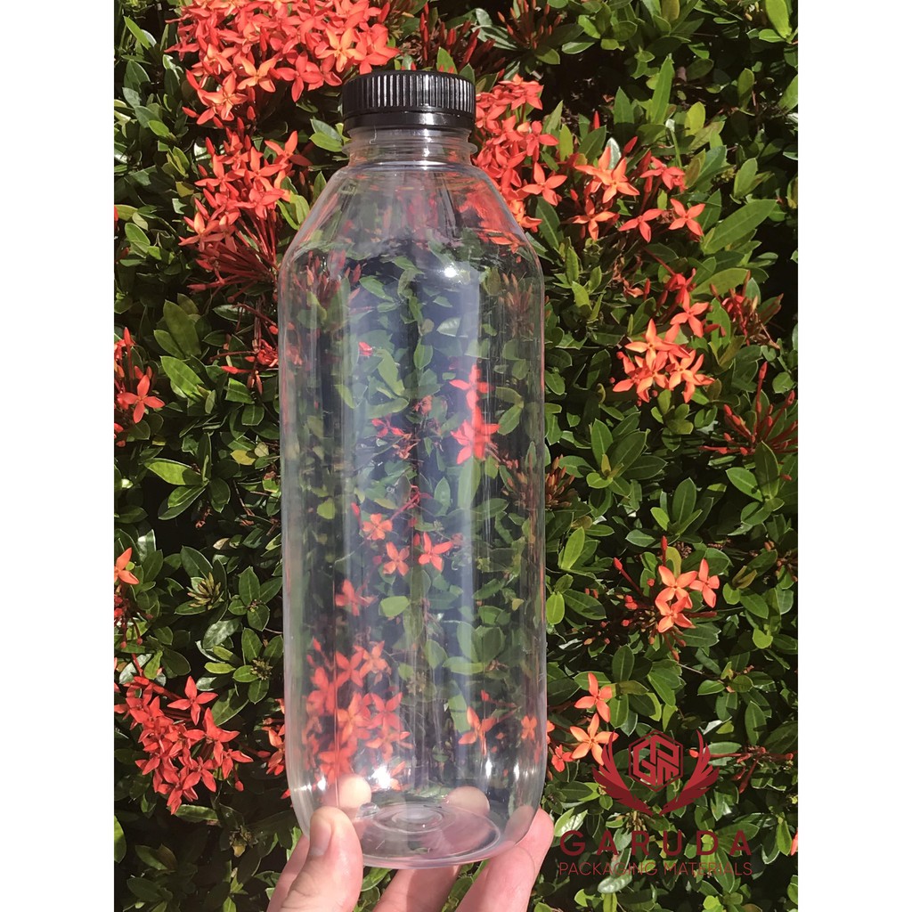 Botol Kale 1 Liter Botol Plastik Kale Botol PET 1000ML Botol Madu Botol Jamu Botol Kopi Botol Jus Th