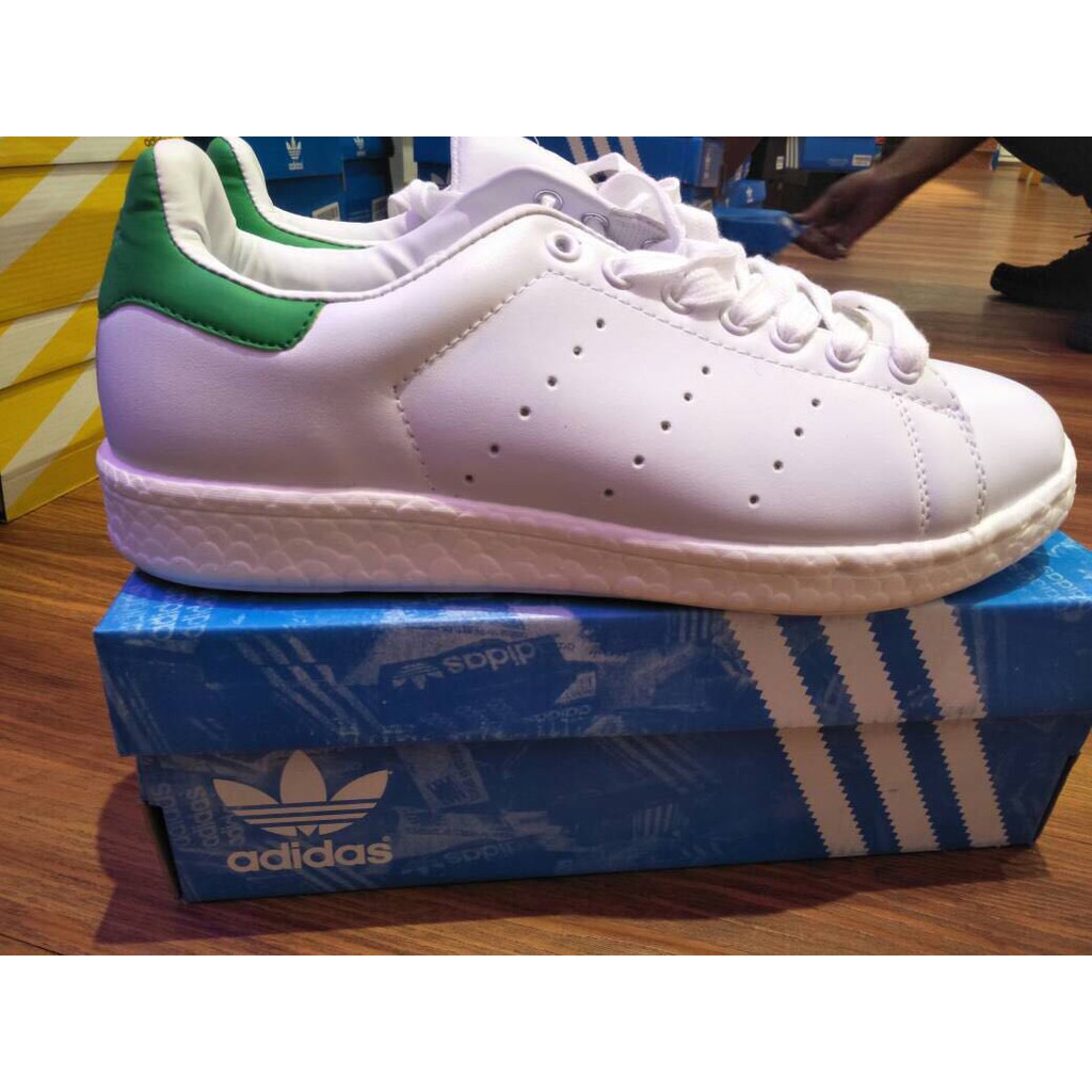 escapar Haiku santo Jual ADS STAN SMITH BOOST MENS - PUTIH HIJAU | Shopee Indonesia