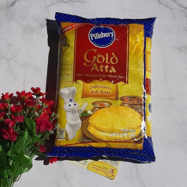 

Tepung Gandum Gold Atta Pillsbury 1kg