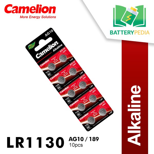 Camelion Baterai Kancing LR1130 AG10 -  Baterai Koin LR1130 389
