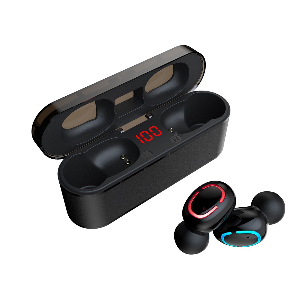 TWS [TRUE WIRELESS] MURAH EEARPHONE L EARBUDS BLUETOOTH HBQ-Q68 ORIGINAL