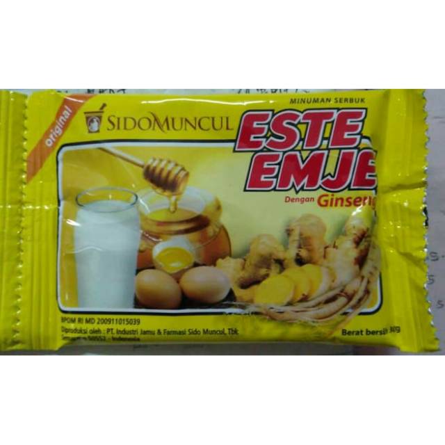 Stmj Susu Telur Madu Jahe 30gr 15 Sachet Indonesia