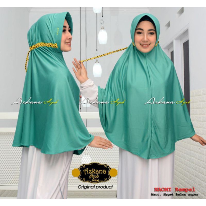 [BISA COD] JILBAB AZKANA NAOMI / JILBAB INSTAN AZKANA / HIJAB INSTAN AZKANA