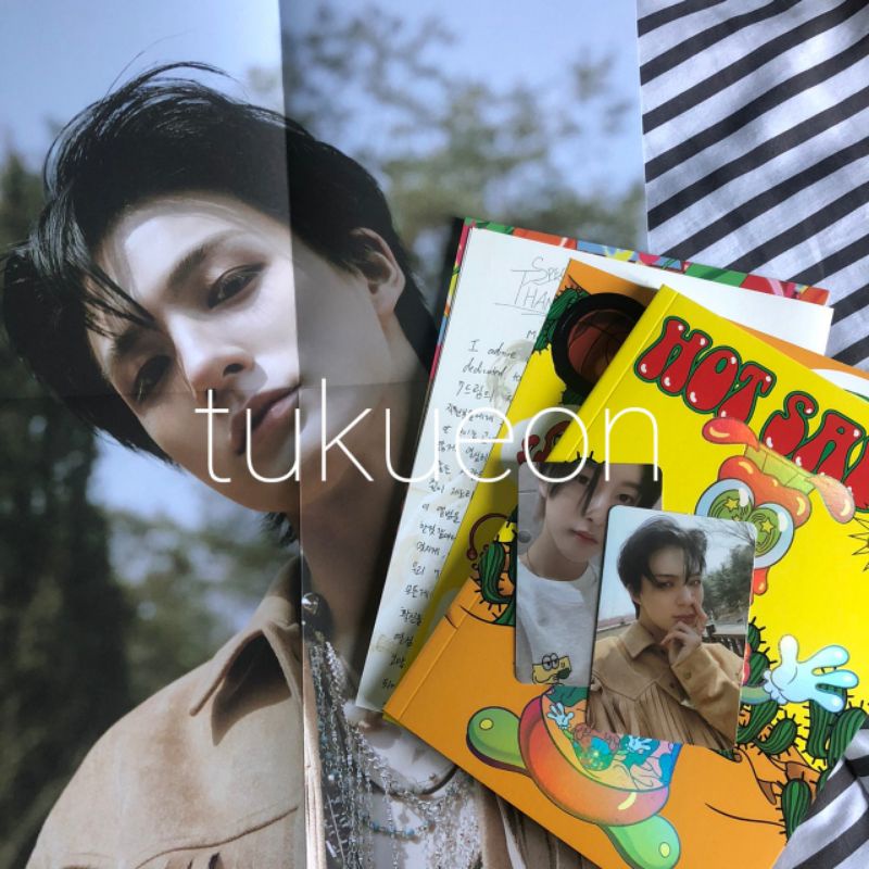 NCT DREAM HOT SAUCE CHILLING UNSEALED PC JENO RENJUN 7DREAM CAFE