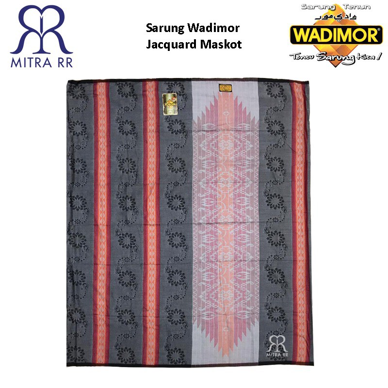 Sarung Tenun WADIMOR motif MASCOT Satuan / Grosir Sarung Dewasa