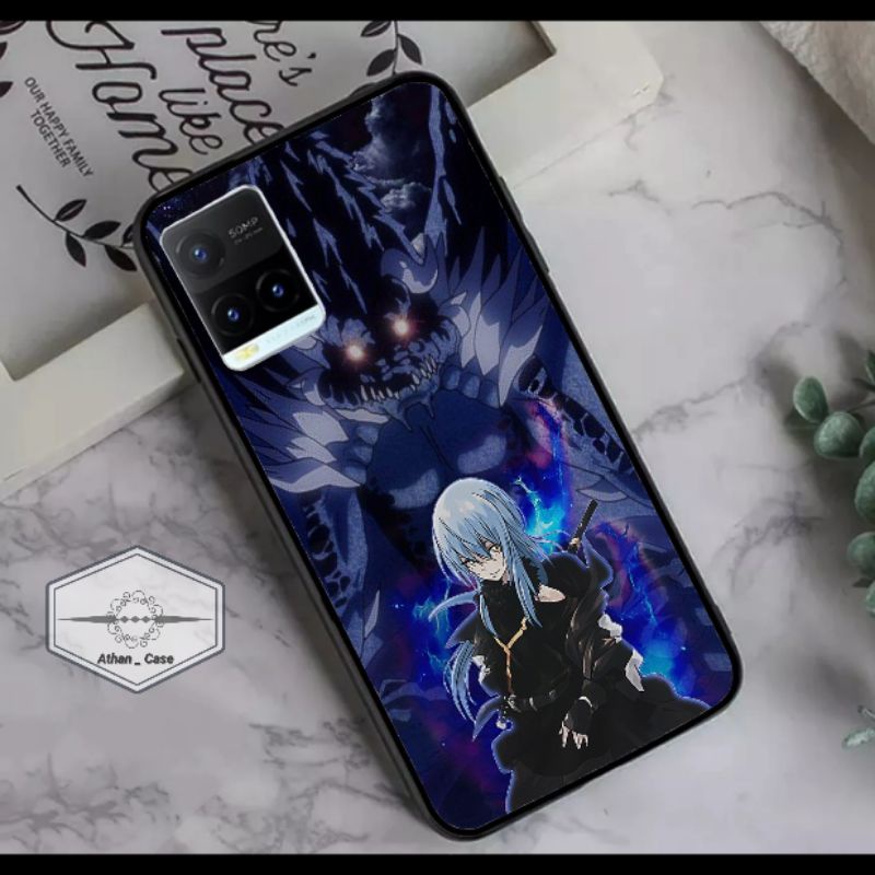 Athan Case Custom Vivo Y21 & Y21s  Fashion Anime Keren Unik Tensura Rimuru series