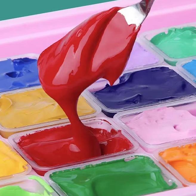 

Ready Stock olla Himi Gouache 18/24/56 Warna Colors 30ml 100% Original/Gouache Paint Jelly Cup Set 04J~