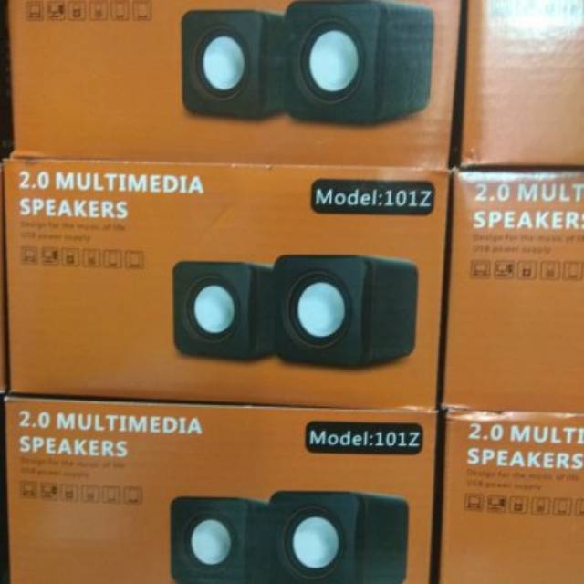 Speaker Multimedia Speaker kotak USB Speaker mini stereo