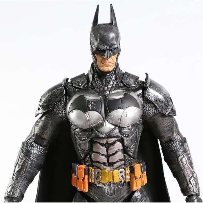 JK -  ACTION FIGURE BATMAN ARKHAM KNIGHT ASYLUM BATTLE DAMAGE LARGE SIZE DC