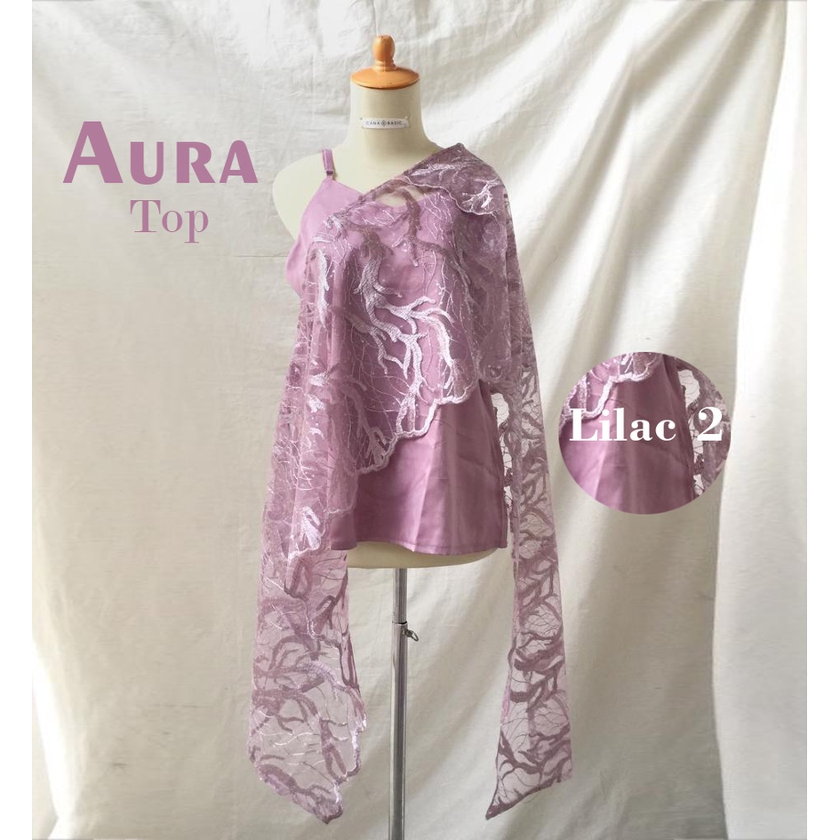 AURA TOP (ATASAN BRUKAT / ATASAN KEBAYA/ ATASAN TILE BORDIR)