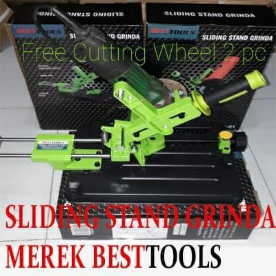 Dudukan Mesin Gerinda Tangan Sliding / Stand Gerinda Sliding