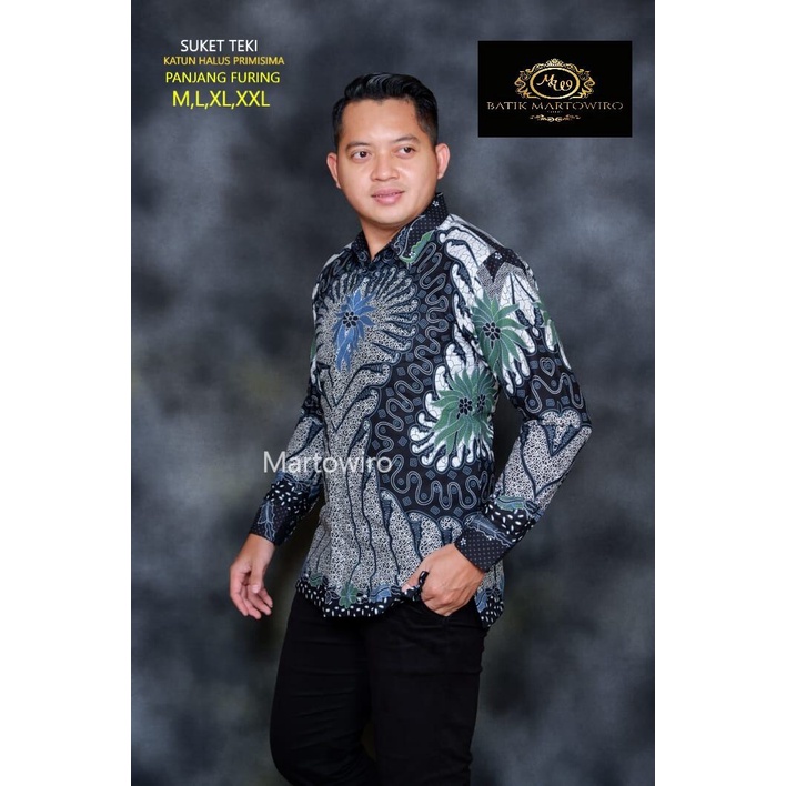 Kemeja batik lengan panjang SUKET SEGORO NEW / Batik panjang terbaru 2022 bahan katun halus lapis furing / baju batik keren terbaru / kemeja batik panjang warna ungu