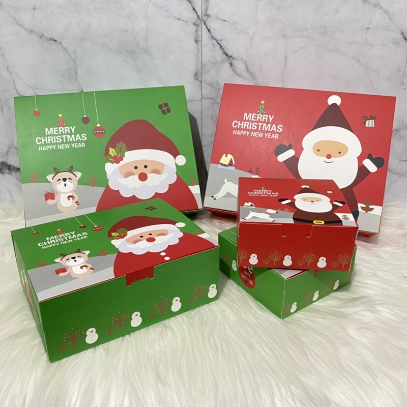 

BAGSBUNNY15 • PACKAGING SANTA KOTAK NATAL // CHRISTMAS BOX HAMPERS DESIGN II