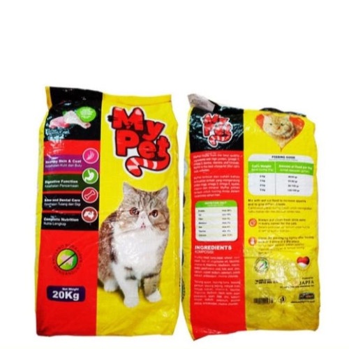 Makanan Kucing My Pet 20Kg Cat food murah karungan
