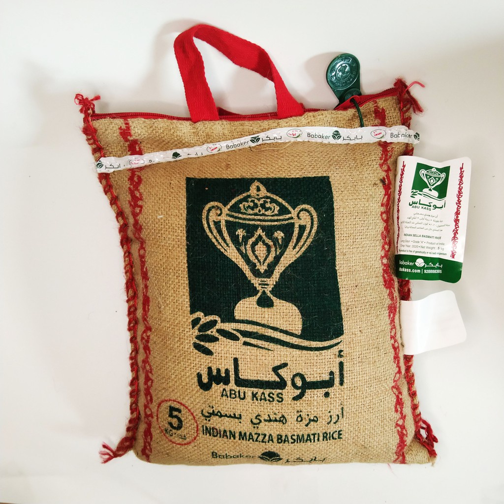 

BERAS ABU KASS BASMATI RICE KEMASAN 5KG asli ORIGINAL