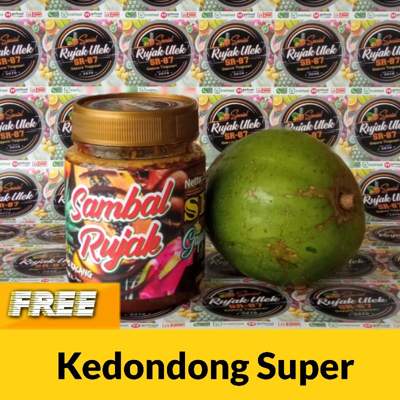 

Sambal Rujak SR-87 FREE KEDONDONG BESAR