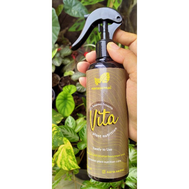 Pupuk Cair Vitamin Tanaman (Aglonema, Janda Bolong, Tanaman Hias)