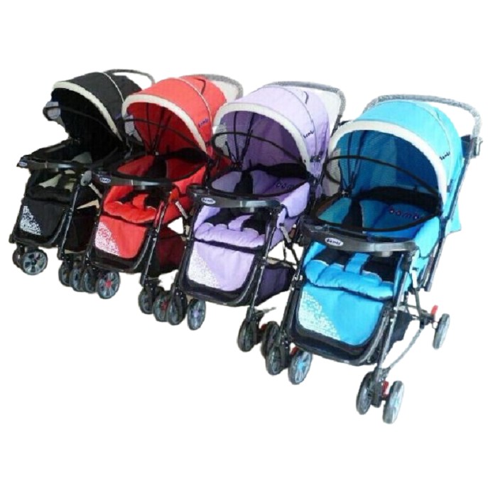 SEWA Stroller untuk Bayi Anak bisa untuk Travelling Jalan-Jalan merk BAMBI I.Q. BABY