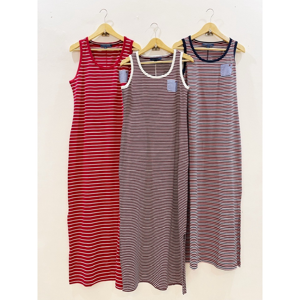 Tommy H maxi dress ada 10 warna