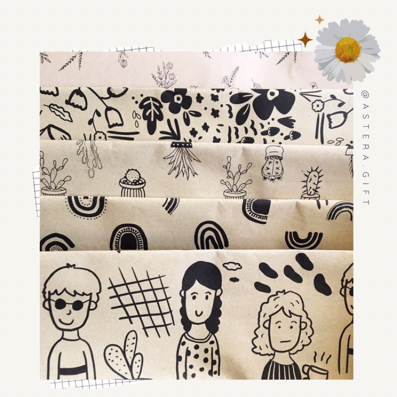 

Kertas Kado Aesthetic | Kertas Kado Unik