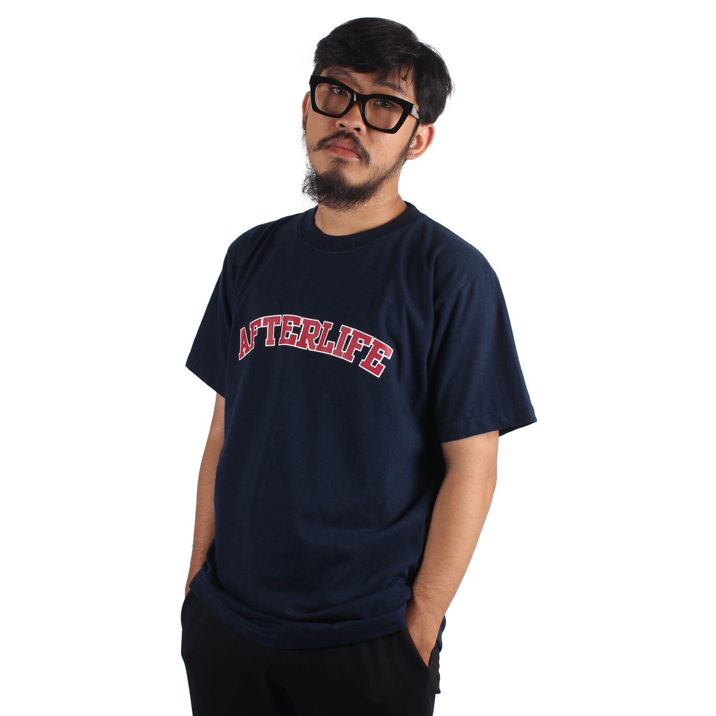 AFTERLIFE - Tshirt Choi Pitcher Navy | 21057G