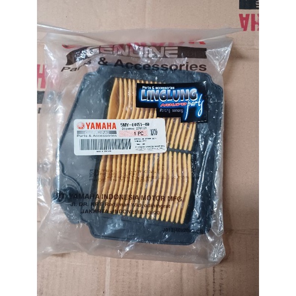 Busa filter udara nouvo z air busa filteran nouvo z ais saringan udara nouvo z ais original yamaha