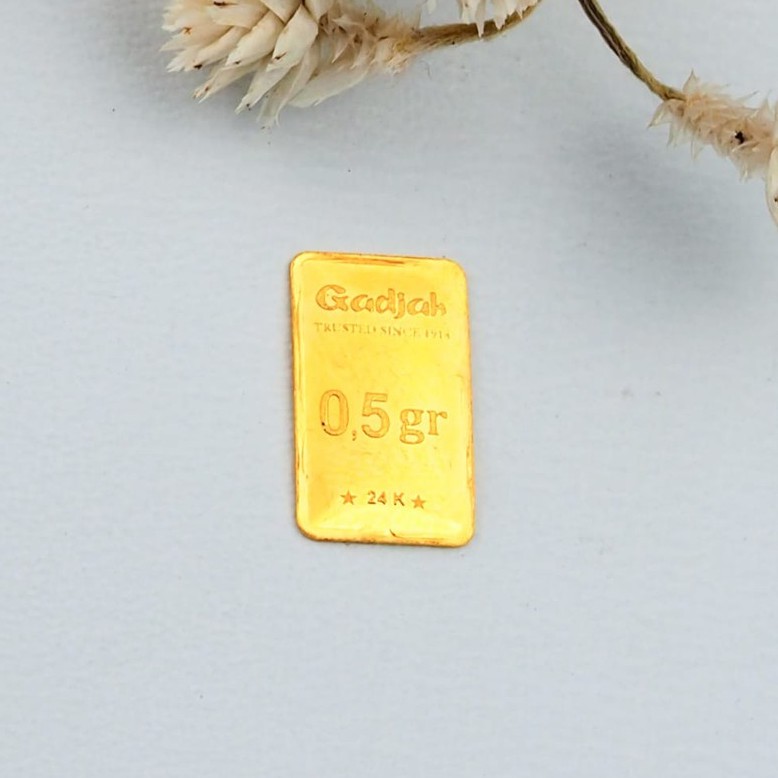 LM Gadjah 0.5 gr - Toko Emas Gadjah