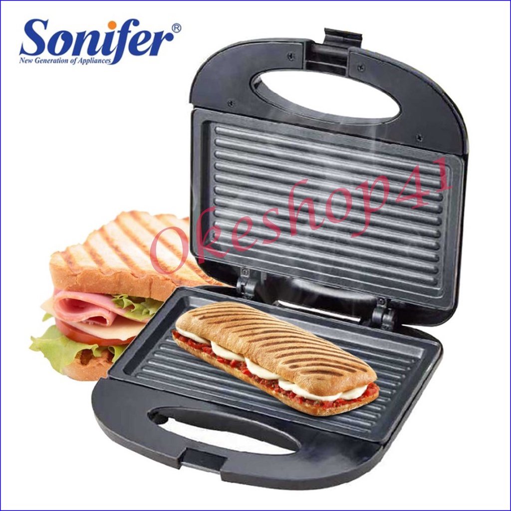 Sonifer sandwich maker SF-6046 pemanggang roti bakar sandwich