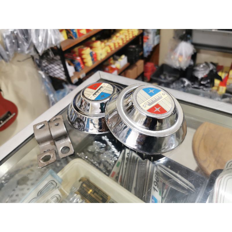 Wheeldop wildop Bakpao crown chrome set bracket Ring 8 Peruntukan Vespa VBB VNB VBA