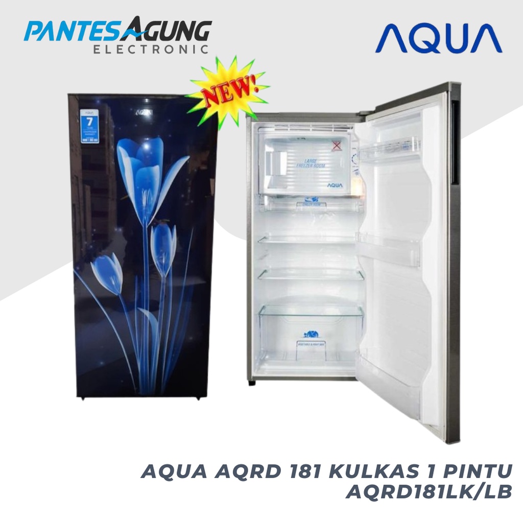 AQUA AQRD 181 KULKAS 1 PINTU AQRD181LK/LB