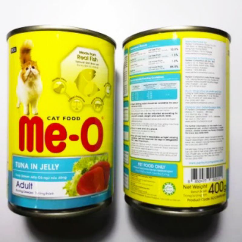 meo kaleng 400gr tuna in jelly