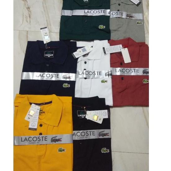 ZOFN KAOS KERAH POLO JUMBO WANGKY LACOSTE UKURAN XXL dan XXXL [ch -426]