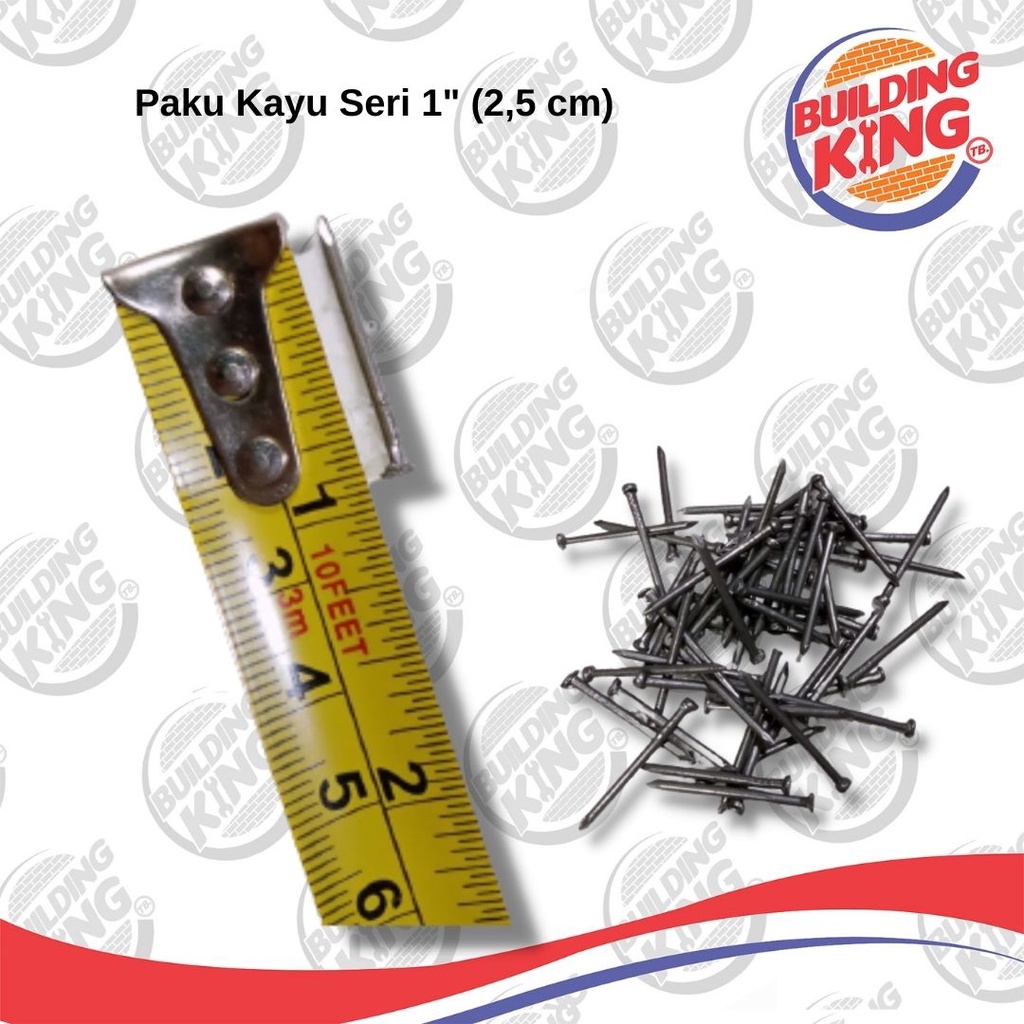 Paku Kayu/Triplex HANOMAN 1" Inch Paku 2,5cm 2.5 cm Paku Kayu Seri