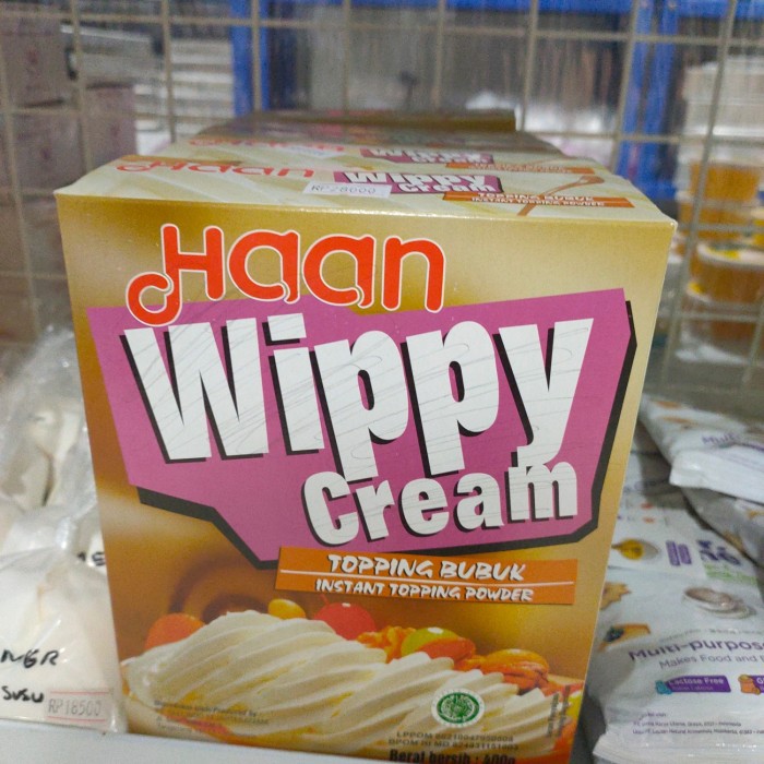 

Haan Wippy Cream Powder Whipped Bubuk Whipping 200gr