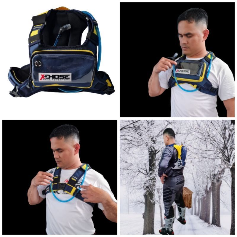 Tas Hydrobag Husqvarna Tas punggung Tas Dada Tas Chestbag camera platinum Tas Uswe