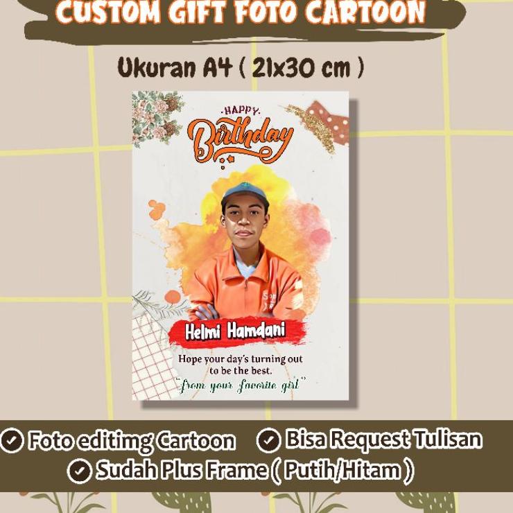 

KODEg5G0s--KADO ULANG TAHUN WEDDING ANNIVERSARY // CUSTOK FOTO JADI CARTOON // TERMURAH BISA COD