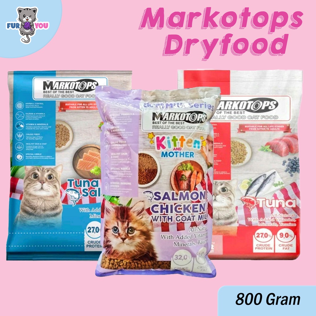 Markotops Makanan Kering Kucing