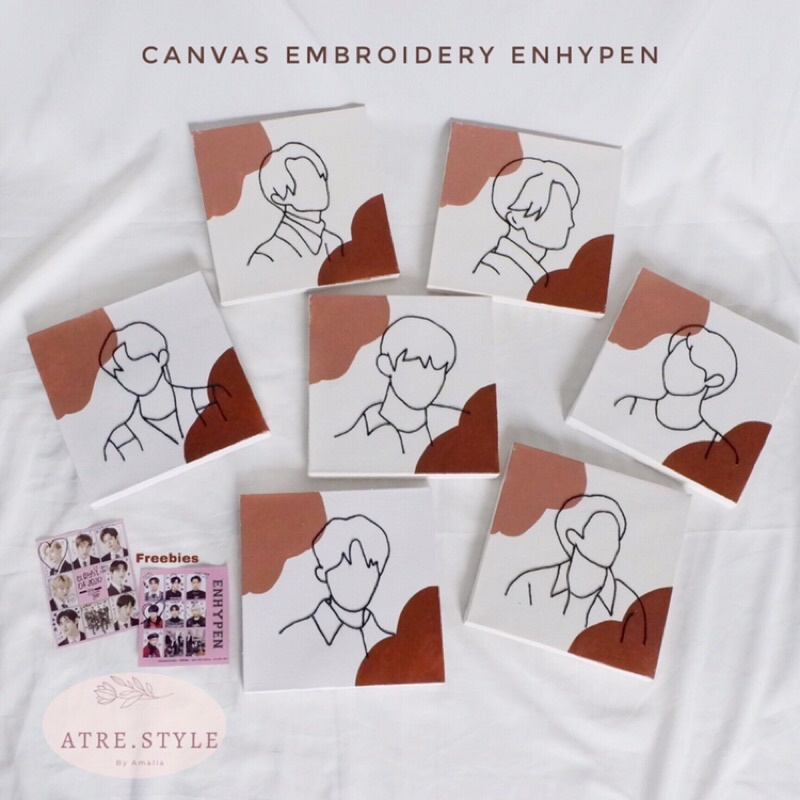 

Canvas Embroidery Enhypen