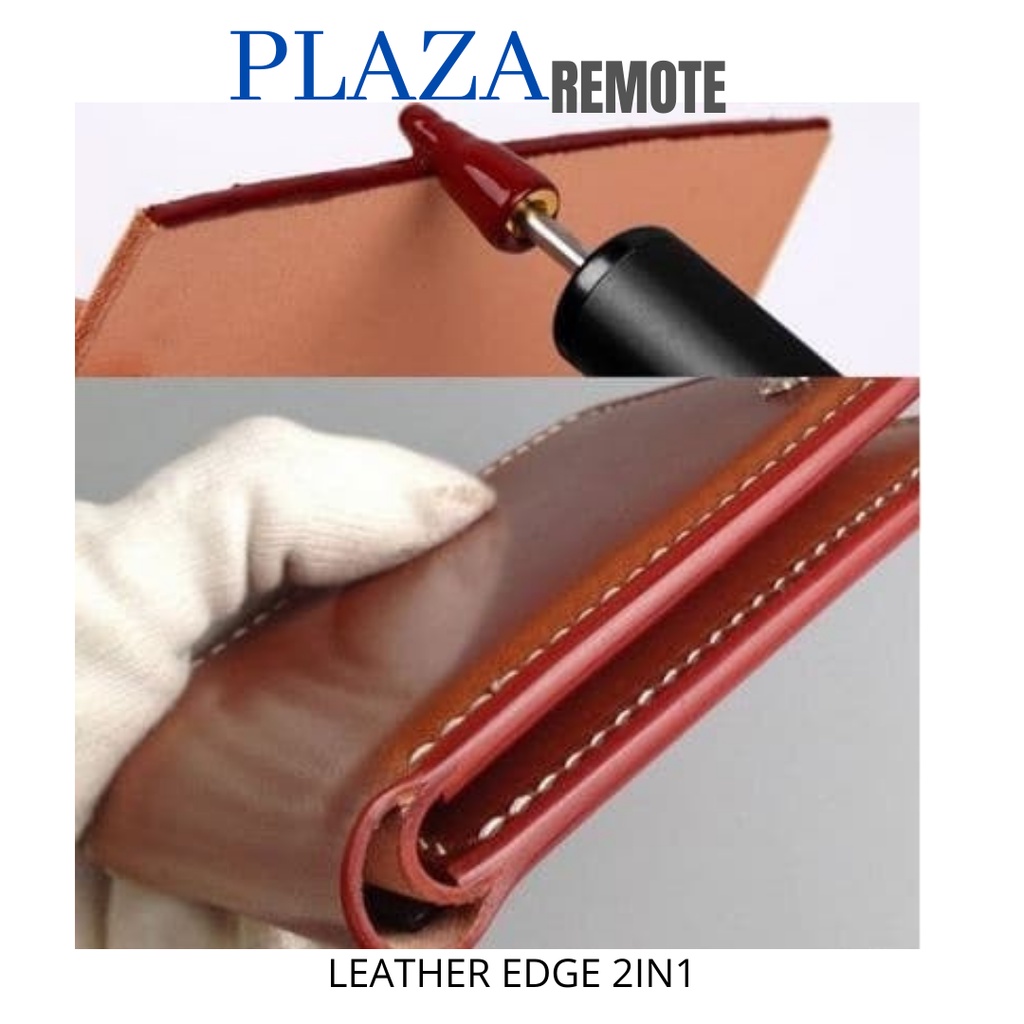 Alat cat pinggir kulit 2in1 leather edge paint applicator