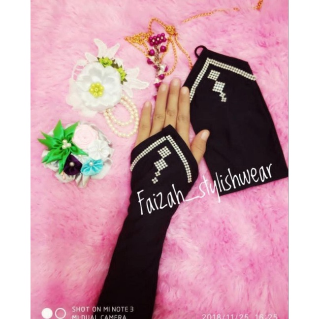 handsock cincin/sarung tangan muslimah