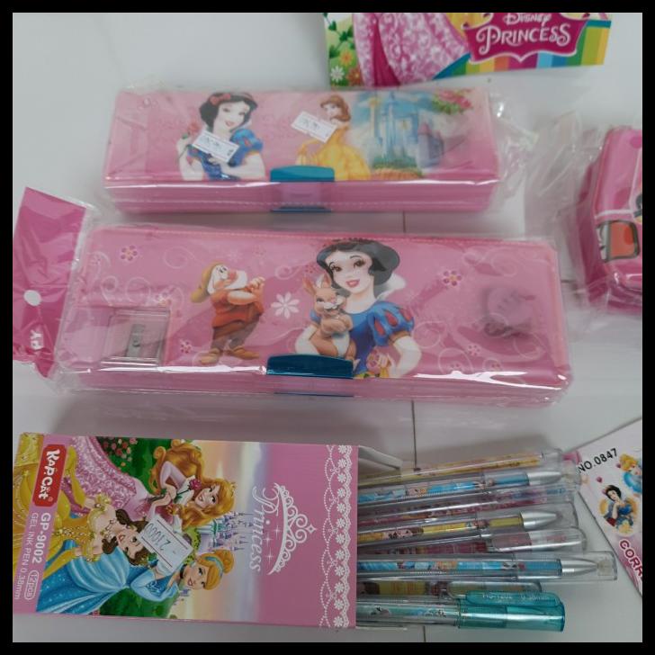 

Paket Alat Tulis Princess Mega Set Tempat Pensil Led Llampu