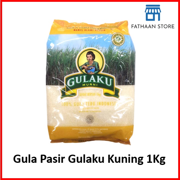 

GULA PASIR GULAKU KUNING 1 Kg