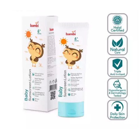 Bambi Baby Sunscreen Lotion 100ml