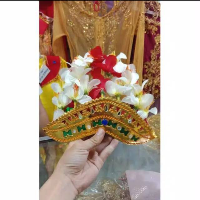 Mahkota bali adat bali remaja, anak anak