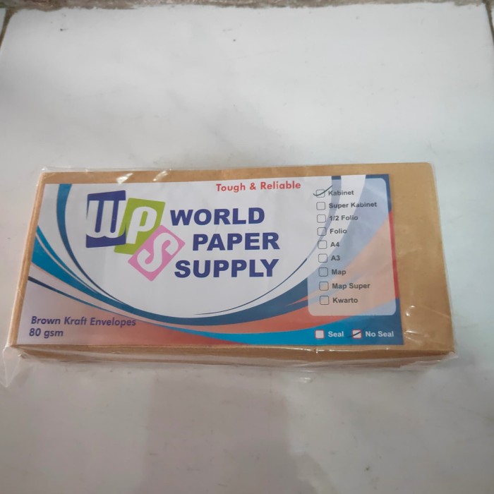 

amplop coklat kabinet