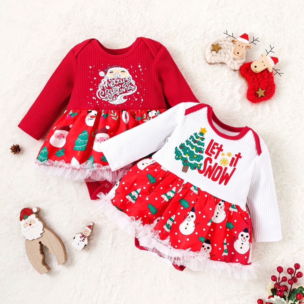 (LOLI-JKT) BD-107 SET BABY CRISMAST NATAL 2 WARNA 70-100