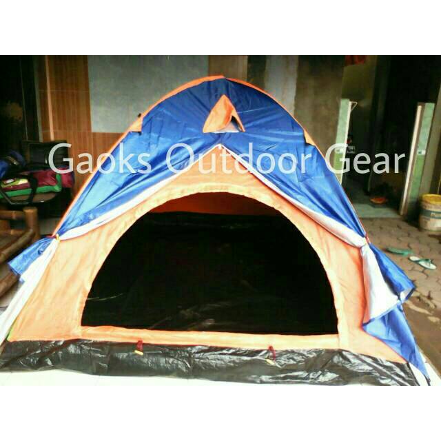 Tenda Dome BNIX kapasitas 6-7 orang Waterproof (double layer)